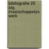 Bibliografie 25 alg. maatschappelyk werk