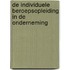 De Individuele Beroepsopleiding in de Onderneming