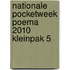 Nationale Pocketweek Poema 2010 kleinpak 5