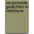 Verzamelde gedichten in Zeeblauw