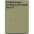 Bedekkingen onderhoud/metaal ITM/D 5
