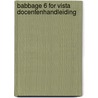 Babbage 6 for Vista Docentenhandleiding by van Breugel