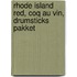 Rhode Island Red, Coq au Vin, Drumsticks pakket