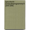 Speurtocht computerprogramma 6 (200-299) door Nijman
