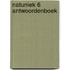Natuniek 6 Antwoordenboek