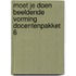 Moet je doen Beeldende vorming docentenpakket 6