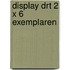 Display DRT 2 x 6 exemplaren