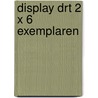Display DRT 2 x 6 exemplaren by N. Rood