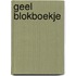 Geel blokboekje