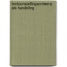 Tentoonstellingsontwerp als handeling door M. Ferrill