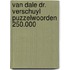 Van Dale Dr. Verschuyl Puzzelwoorden 250.000
