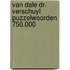 Van Dale Dr. Verschuyl Puzzelwoorden 750.000