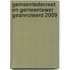 Gemeentedecreet en gemeentewet geannoteerd 2009