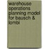 Warehouse operations planning model for Bausch & Lombi