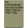Het poortersboek van Sint-Truiden 1566-1765 en 1765-1794 door Ferdinand Duchateau