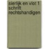 Sierlijk en Vlot 1 schrift rechtshandigen