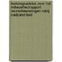 Toetsingsadvies over het milieueffectrapport Recreatiewoningen nabij Cadzand-Bad