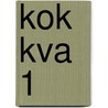 KOK KVA 1 door J.J.A.W. Van Esch