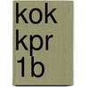 KOK KPR 1B door J.J.A.W. Van Esch