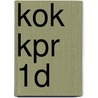 KOK KPR 1D by J.J.A.W. Van Esch
