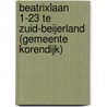 Beatrixlaan 1-23 te Zuid-Beijerland (gemeente Korendijk) door J.A.G. van Rooij