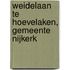 Weidelaan te Hoevelaken, gemeente Nijkerk