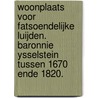 Woonplaats voor fatsoendelijke luijden. Baronnie Ysselstein tussen 1670 ende 1820. door F. Vogelzang