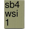 SB4 WSI 1 by J.J.A.W. Van Esch