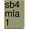 SB4 MLA 1 by J.J.A.W. Van Esch
