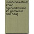 Utenbroekestraat 2/Van Nijenrodestraat 20 Gemeente Den Haag