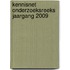 Kennisnet Onderzoeksreeks Jaargang 2009