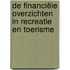 De financiële overzichten in recreatie en toerisme