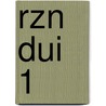 RZN DUI 1 door J.J.A.W. Van Esch