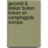 Gezond & lekker buiten koken en campinggids Europa