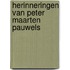Herinneringen van Peter Maarten Pauwels