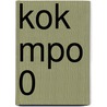 KOK MPO 0 door J.J.A.W. Van Esch
