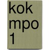 KOK MPO 1 door J.J.A.W. Van Esch