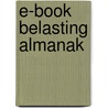 E-book Belasting Almanak door W. Buis