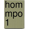HOM MPO 1 by J.J.A.W. Van Esch