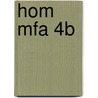 HOM MFA 4B door J.J.A.W. Van Esch