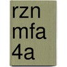 RZN MFA 4A door J.J.A.W. Van Esch