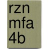 RZN MFA 4B door J.J.A.W. Van Esch