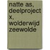 Natte As, deelproject X, Wolderwijd Zeewolde