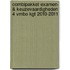 Combipakket Examen- & Keuzevaardigheden 4 vmbo kgt 2010-2011