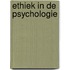 Ethiek in de psychologie