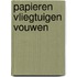 Papieren vliegtuigen vouwen