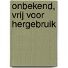 onbekend, vrij voor hergebruik door A.F. de Visser