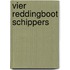Vier reddingboot schippers