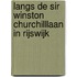 Langs de Sir Winston Churchilllaan in Rijswijk