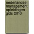 Nederlandse Management Opleidingen Gids 2010